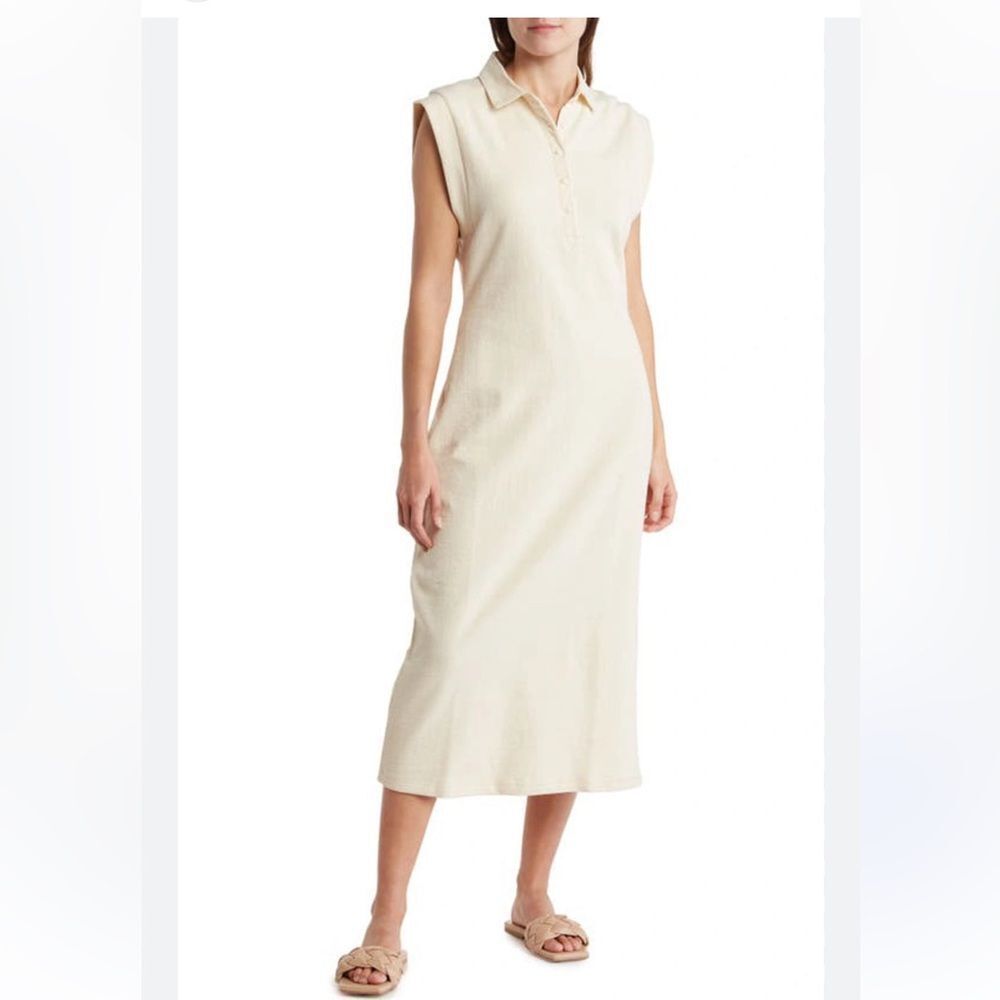 Rag & Bone Mckenna Polo Terry Cloth Mini Dress